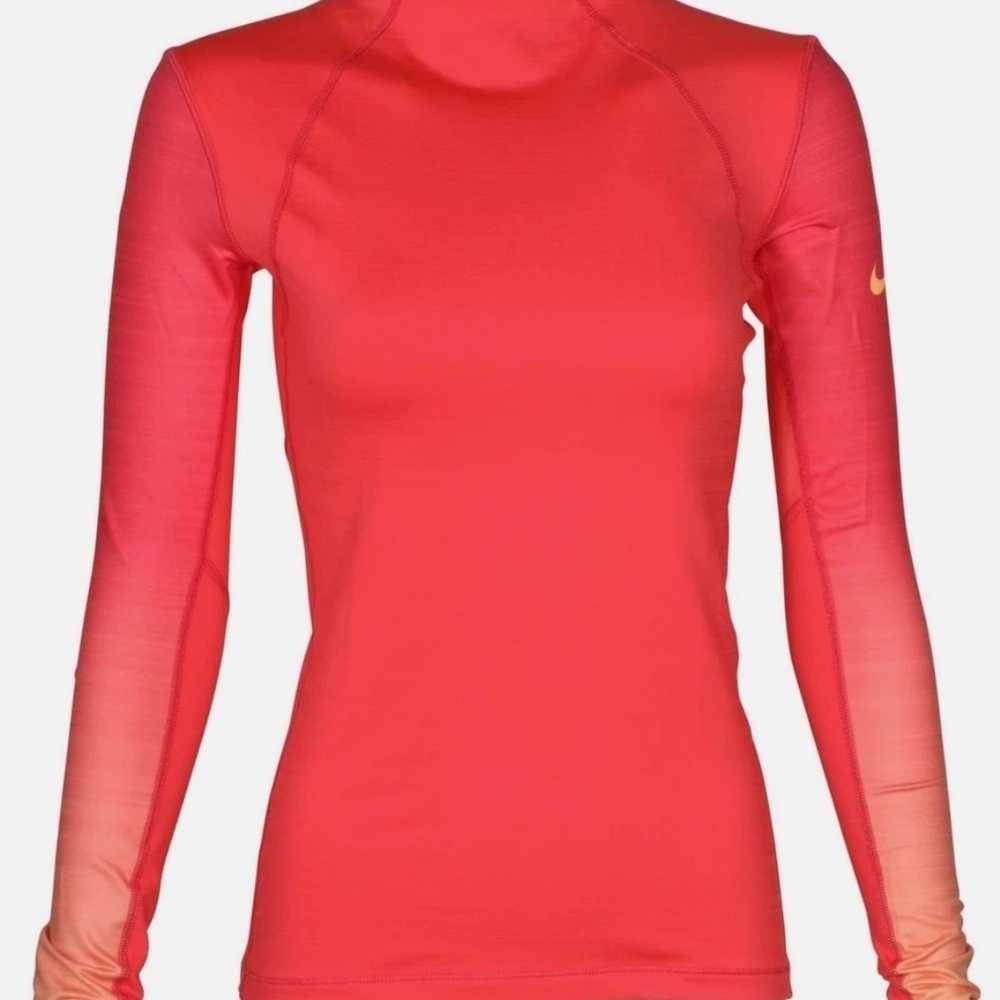 Nike Women's Bold Orange Long Sleeve Top